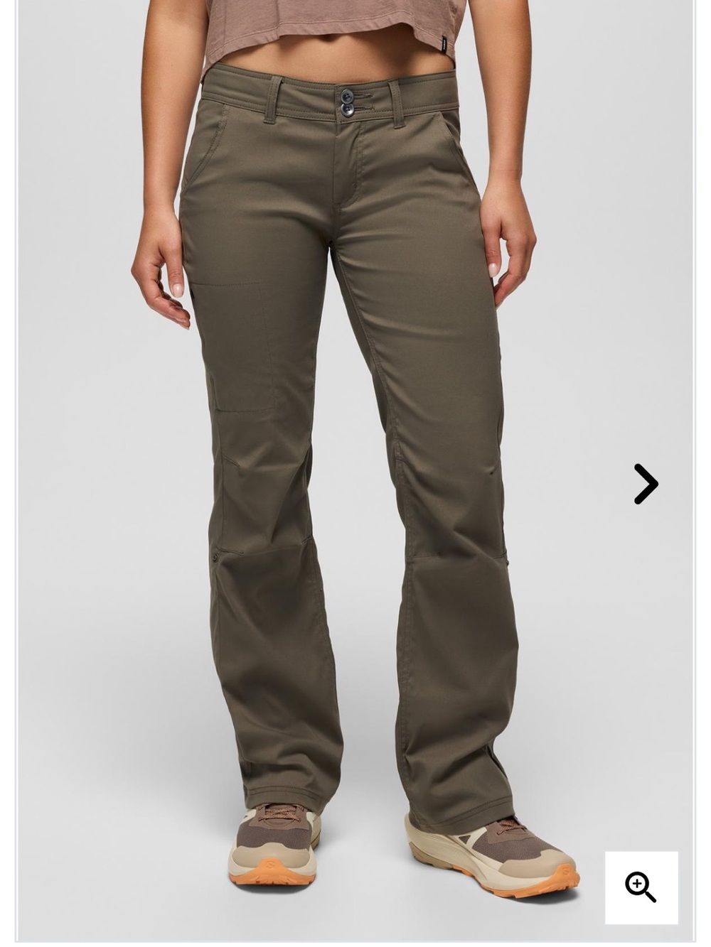 prAna Halle pants olive green